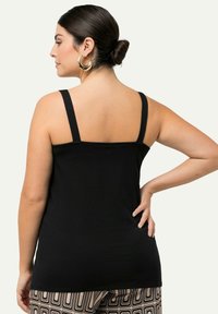 Ulla Popken LAYERED TANK - Top - black