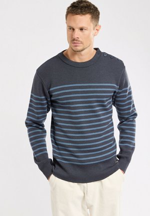 MOLENE - Strickpullover - tornade bluefin