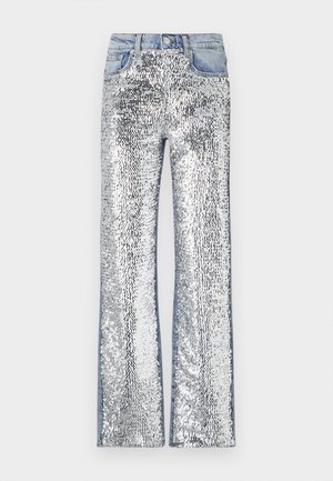 SEQUIN - Vaqueros rectos - bleu ciel