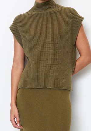 Basic T-shirt - dark brown