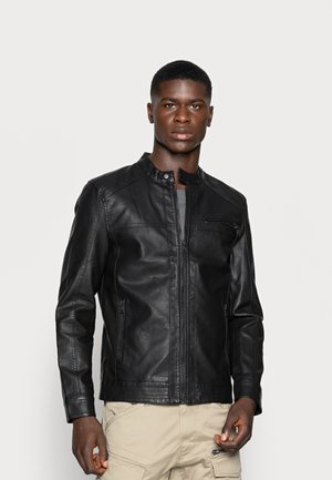 ONSAL  - Faux leather jacket - black