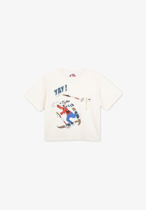 MARC JACOBS KIDS, TEE-SHIRT MANCHES COURTES - Camiseta estampada - craie