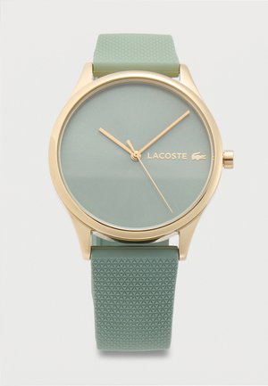 Lacoste CROCODELLE - Horloge - green/ gold-coloured