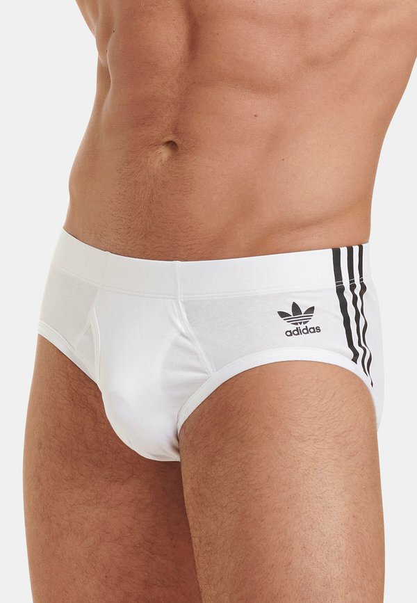 3 PACK - Briefs - gris chiné marine blanc3