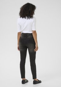 Kaffe WILLOW  - Džíny Slim Fit - dark grey wash