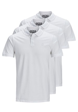 3 PACK BASIC - Poloshirt - weiß