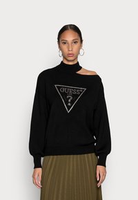 Guess - MARGOT  - Jumper - jet black Thumbnail Image 1
