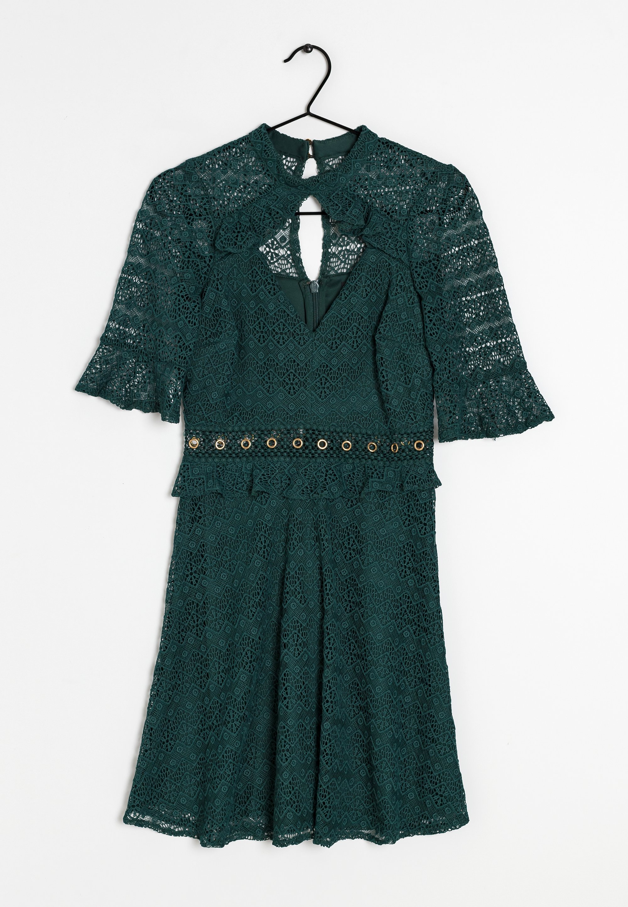 River Island Jumper dress - green - (Pre-owned) - Zalando.ie