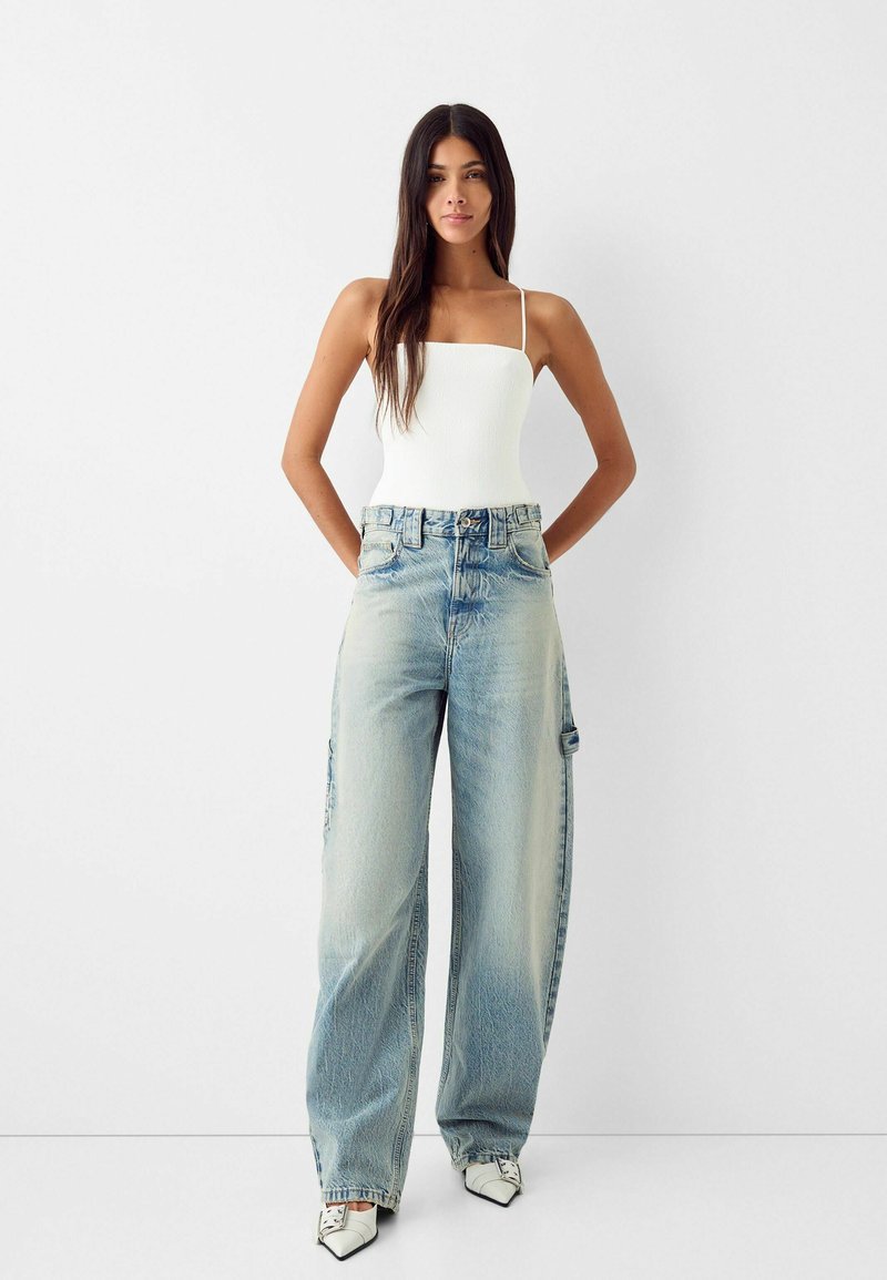 Bershka Top wit Bershka Top wit