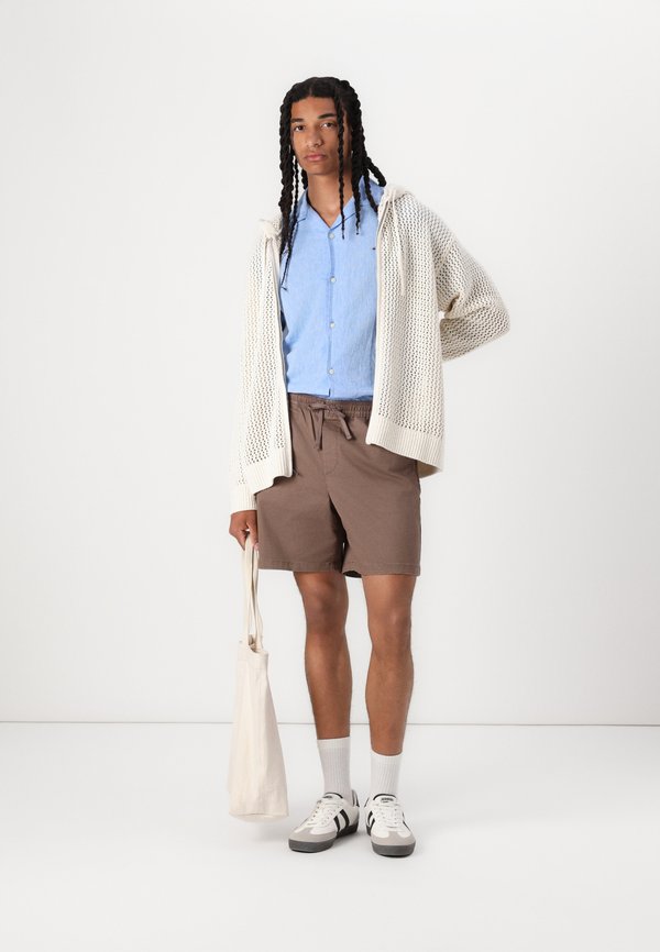 SWEATER HOODIE - Zip-up sweatshirt - ivory frost3