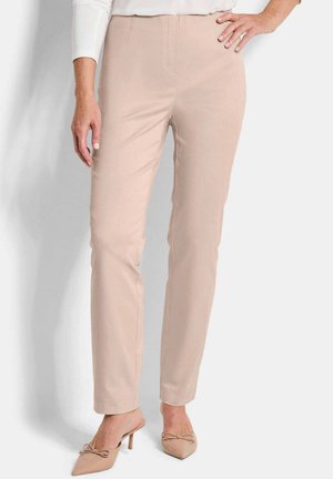 LOUISA BENGALIN - Stoffhose - stone