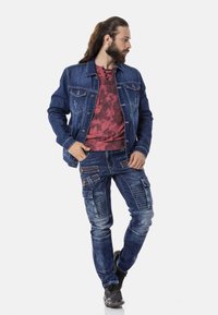 Cipo & Baxx Veste en jean - darkblue