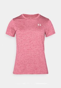 TECH TWIST - Sportovní tričko - fuchsia dusk/white