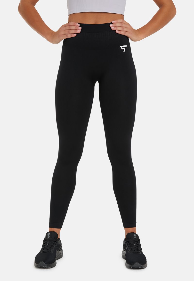 SQUATPROOF Pajkice – hlače - black