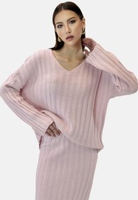 Elara LANGESSET - Striktrøje - rosa