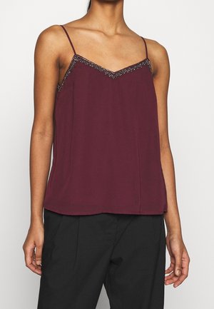 Blouse - dark red