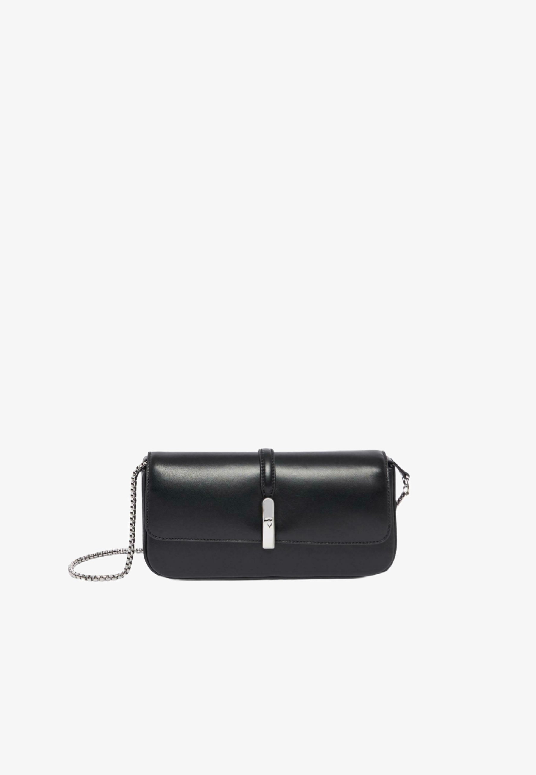 Leather Borsa Trussardi Nera Tracolla Borsa Tracolla Nera