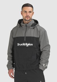 True Religion - COLOR BLOCK ANARAK  - Leichte Jacke - blackgrey Thumbnail-Bild 1