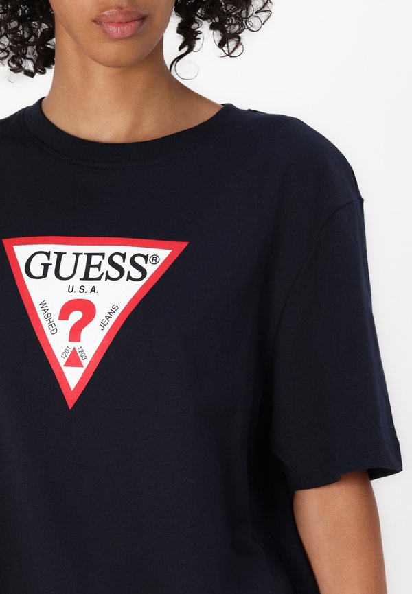 ICONIC  - Print T-shirt - daring ocean4