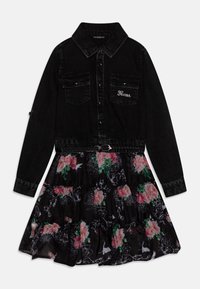 Jeans Enfant GUESS Taille Haute Avec Motif Fleuri - Taille 24 - Coton élastique - Neuf Avec étiquettes !