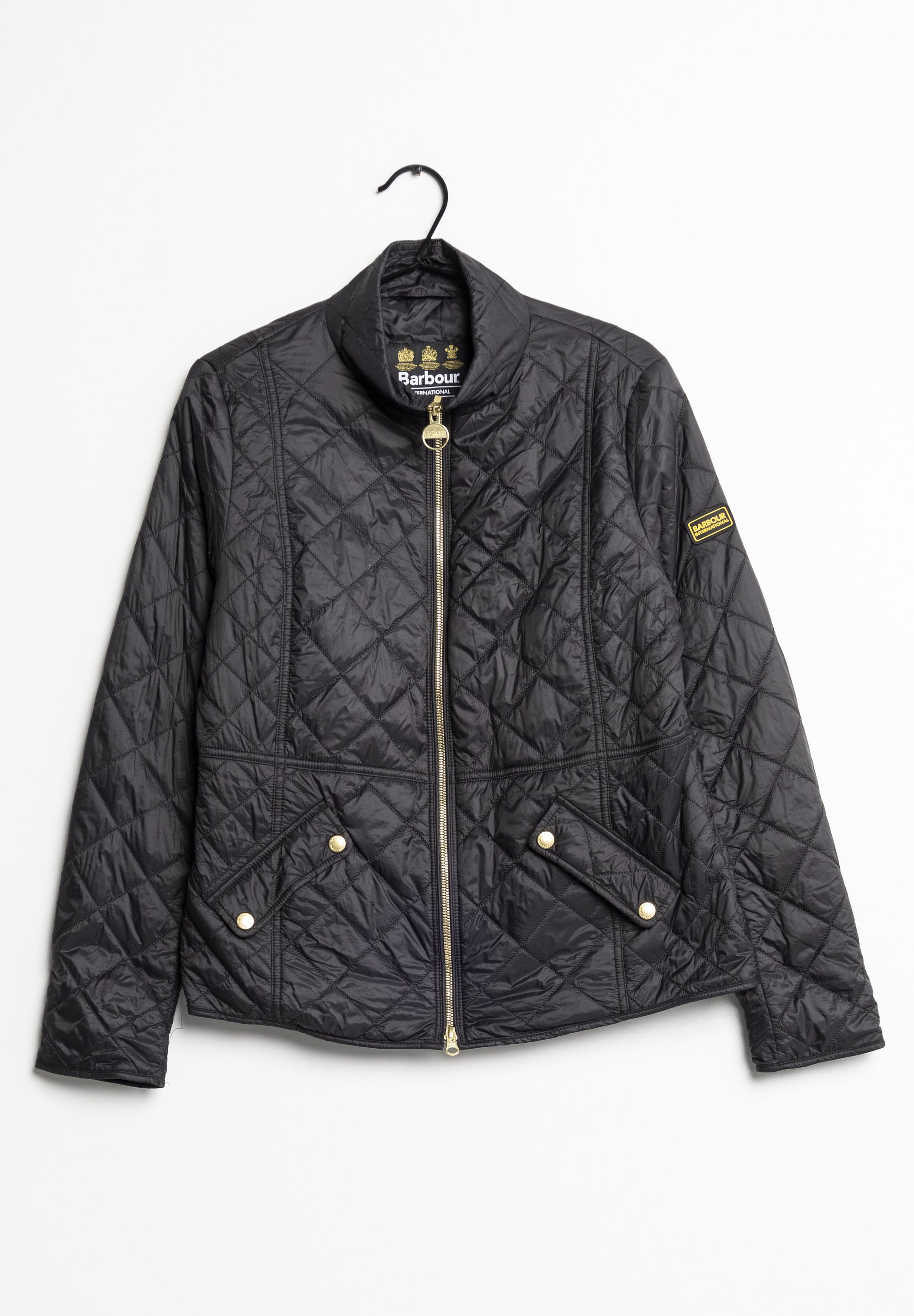 Barbour International Light jacket black (Pre-owned) Zalando