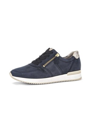 SNEAKER LOW - Sneaker low - marine puder