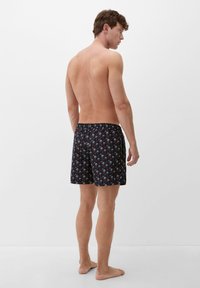 s.Oliver MIT ALLOVER-PRINT - Zwemshorts - navy