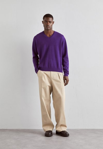 WOOYOUNGMI MENS SWEATER - Pullover - violet
