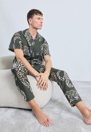 MENS CUBAN LONG  - Pyjama - jag green