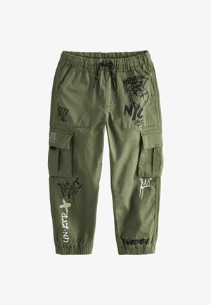 GRAFITTI - REGULAR FIT - Kapsáče - khaki green