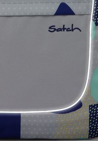 Satch DAY FLY 45 CM LAPTOPFACH - Zaino - grey blue turquoise