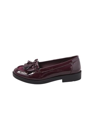 Scarpe senza lacci - burgundy