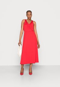 Anna Field Vestido de malha - dark red