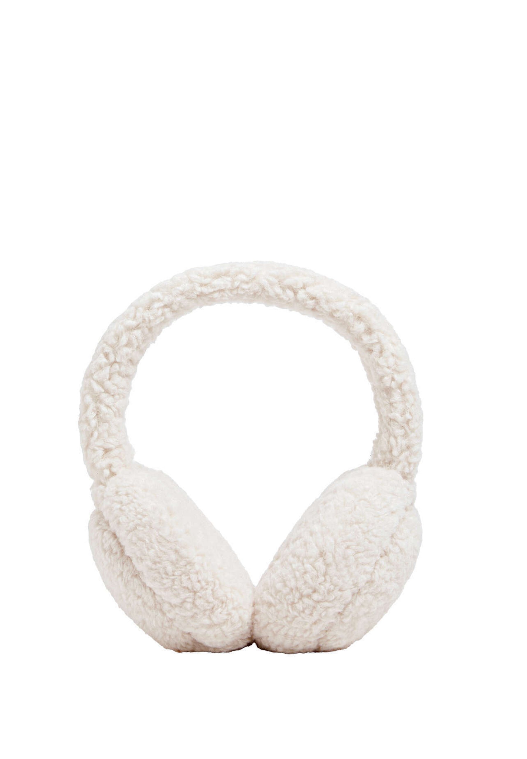 Headband ear flaps beige