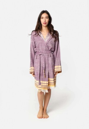 MAЯSIKØH MELANGE ROBE - Hommikumantel - purple