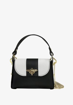 DrachenLeder TOSCANTO - Handtas - schwarz weiß