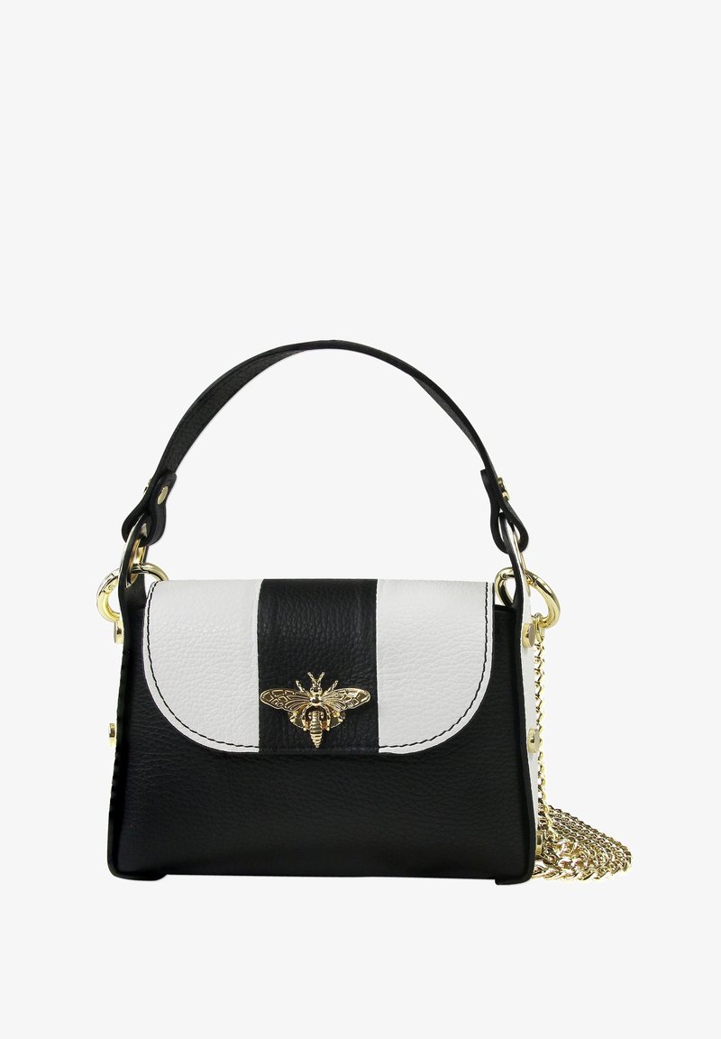 DrachenLeder TOSCANTO - Handtas - schwarz weiß