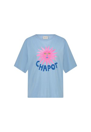 Fabienne Chapot T-shirt print - light blue