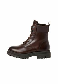 Botine cu platformă - mocca