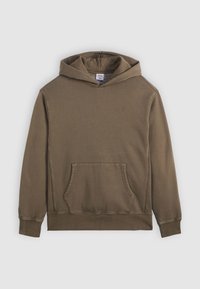 THE AUTHENTIC - Kapuutsiga pusa - garment dye khaki green