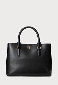 LEATHER SMALL MARCY SATCHEL - Handbag - black
