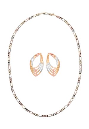 SET - Fülbevalók - gold rose silver