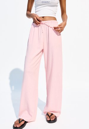 Bershka, Nadrágok - light pink
