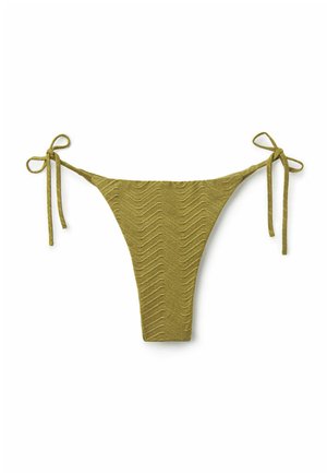 Tezenis, SPARKLING TOUCH WITH NARROW TIES BRAZILIAN - Braguita de bikini - green