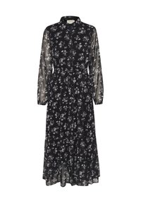 CRYUNA - Maxi ruha - black ditsy flower