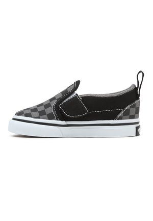 SLIP- ON V - Scarpe senza lacci - checkerboard blk pewter