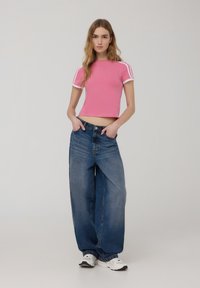 Terranova CARPENTER BALLOON - Jeans baggy - blu denim scuro