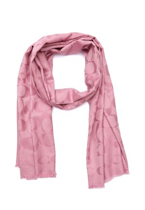 SIGNATURE BORDER STOLE - Schal - pink