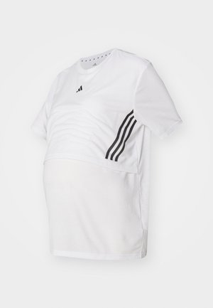 MATERNITY - Majica kratkih rukava s printom - white