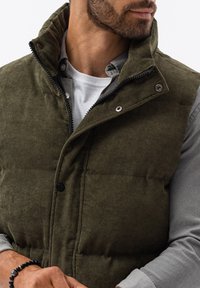 Ombre QUILTED - Weste - olive